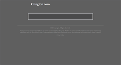 Desktop Screenshot of kilington.com